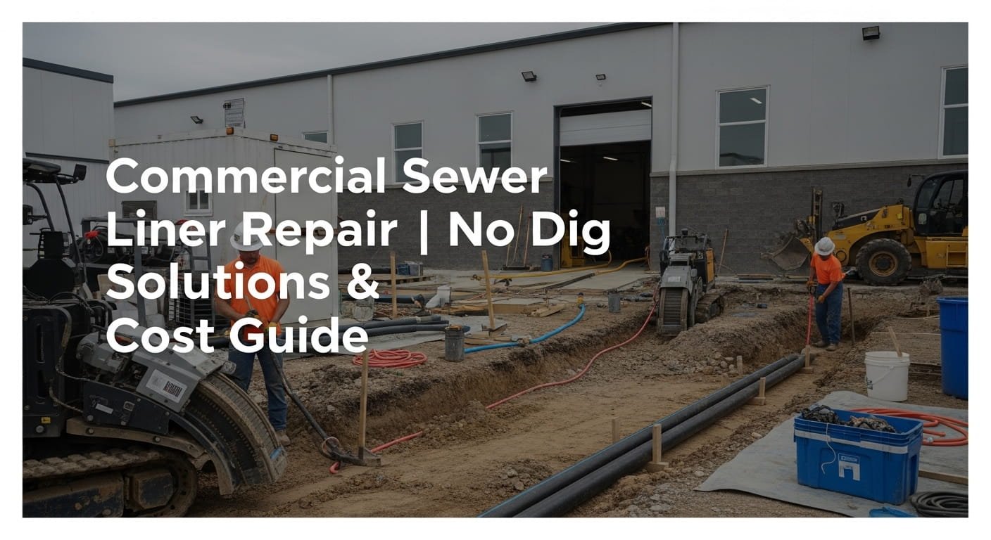Commercial Sewe‌r Lin‍e Repair: S‍mart, Efficient Solutions‌ for B​usi‌nesses​