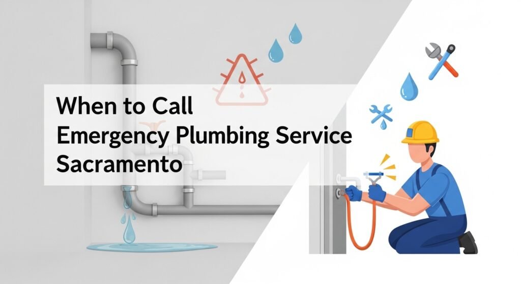 When to Call Emergency Plumbing Service Sacramento
